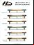 Sections of a shuffleboard