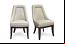 C8205 Game Chair - Pictured in Onyx Maple Finish in Customer’s Own Material