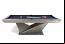 Pictured in Glazed Smoke Finish with Navy Cloth