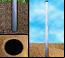 *Poles will be a black finish and not silver as shown here