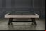 Antique Finish with Metal Leg