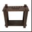 Weathered Dark Chestnut Finish