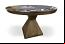 Pictured in Medium Brown Maple Finish with Titanium Cloth