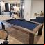 Toast Finish with Navy Felt (Customer Photo)
