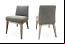Coastal Grey (Glazed) Finish & Samaritan, Navy Fabric