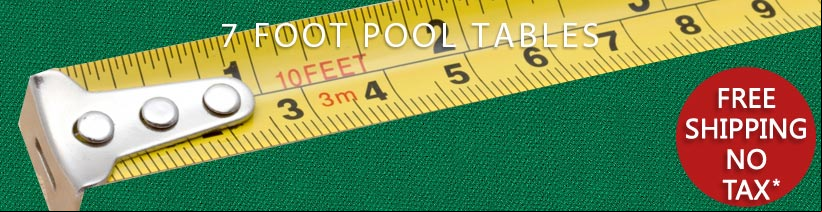 7 Foot Pool Tables